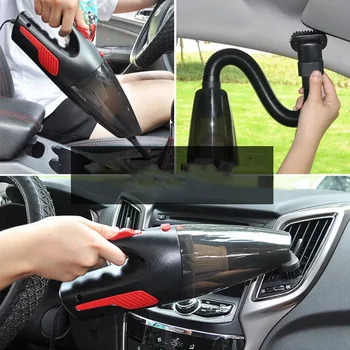 

For Car Interior Cordless Handheld Vacuum Cleaner Portable 120W Powerful Cleaning Wet Dry Duster For Home Automotive