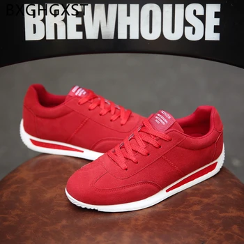 

Fashion Suede Shoes Men Fashion Luxury Summer Men Shoes Leather Red Sport Shoes Men 2020 Zapatos Hombre Casual Erkek Ayakkabi