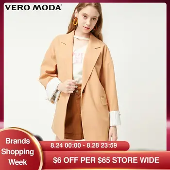 

Vero Moda Women's Retro Lapel One Button Blazer | 319308548