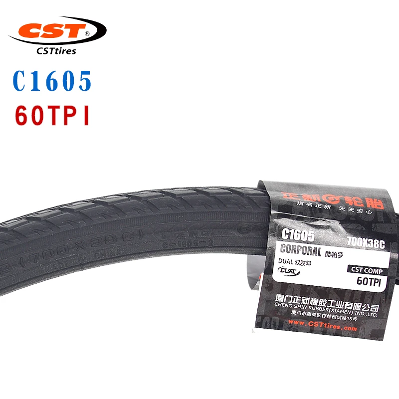 CST-Mountain Bike Tires C1605, 26 Inch, 26x1.5, Road Bicycle, 700 x 35C, 38C, Wear Resistant, Stab Proof, Bicycle Parts