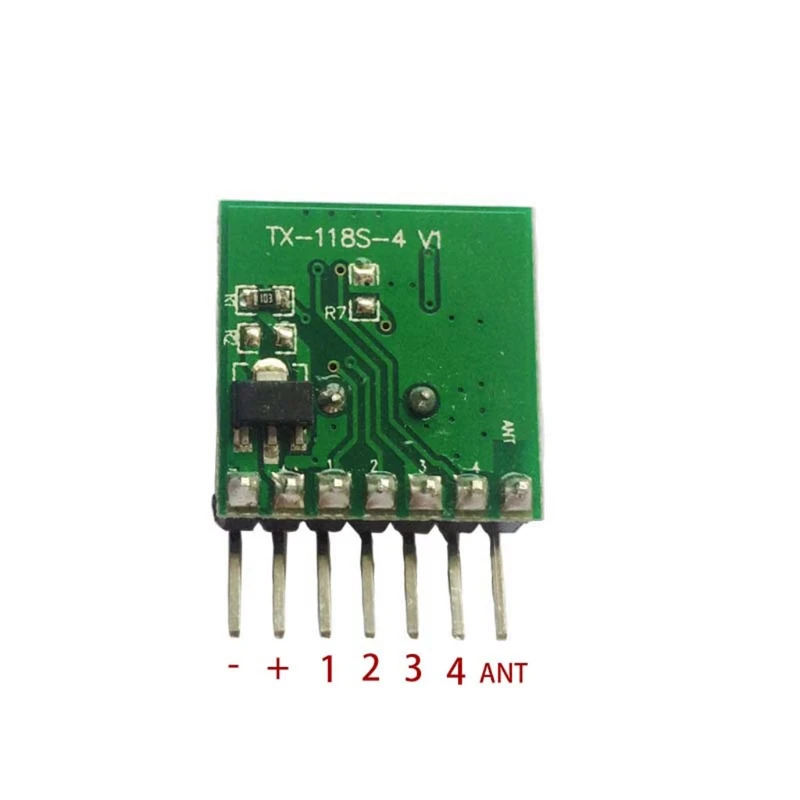

Mini Wireless 433Mhz RF Remote Control 1527 Learning Code Transmitter Module