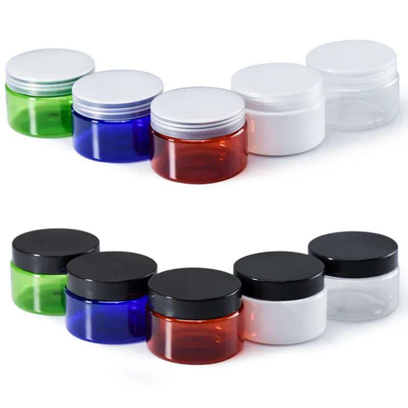 

30/60/pcs 100ML Empty Face Cream Jar Facial Mask Shampoo Container Bottles Empty Skin Care Bottle Makeup Cosmetic Packing Bottle