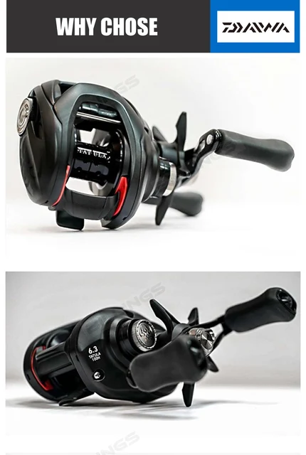 Daiwa Tatula Ct Baitcast Reel, 7 + 1, 6.3:1, Multicolor, One Size