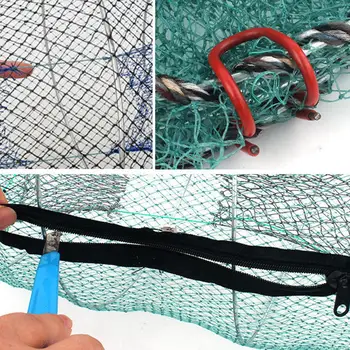 

Outdoor Automatic Folding Fish Trap Fishing Net Collapsible Cast Mesh Landing Bait Net For Crab Shrimp Minnow Crawfish Catfish