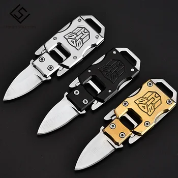 

Portable Multi-Function Mini Knife Outdoor Survival EDC Tool Pocket Knife With Cool Spider Logo For Outdoor Camp Gift
