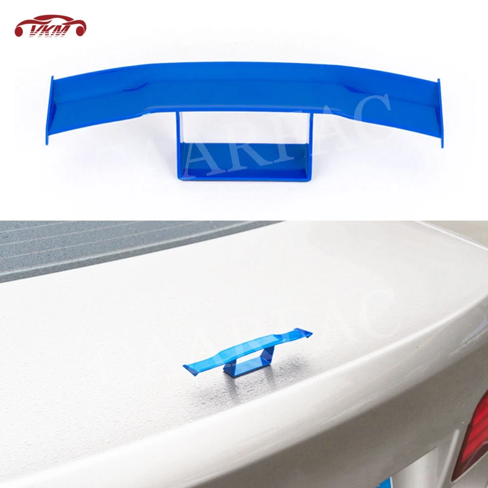 Carbon Fiber Twill Look GT Style Mini Racing Rear Small Wing Spoiler Boot Decoration For Universal Car | Автомобили и мотоциклы