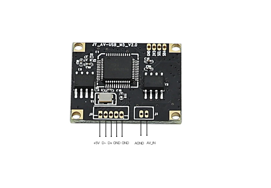 JinYan аналоговый видео к USB цифровой сигнал CVBS модуль камеры AV преобразования