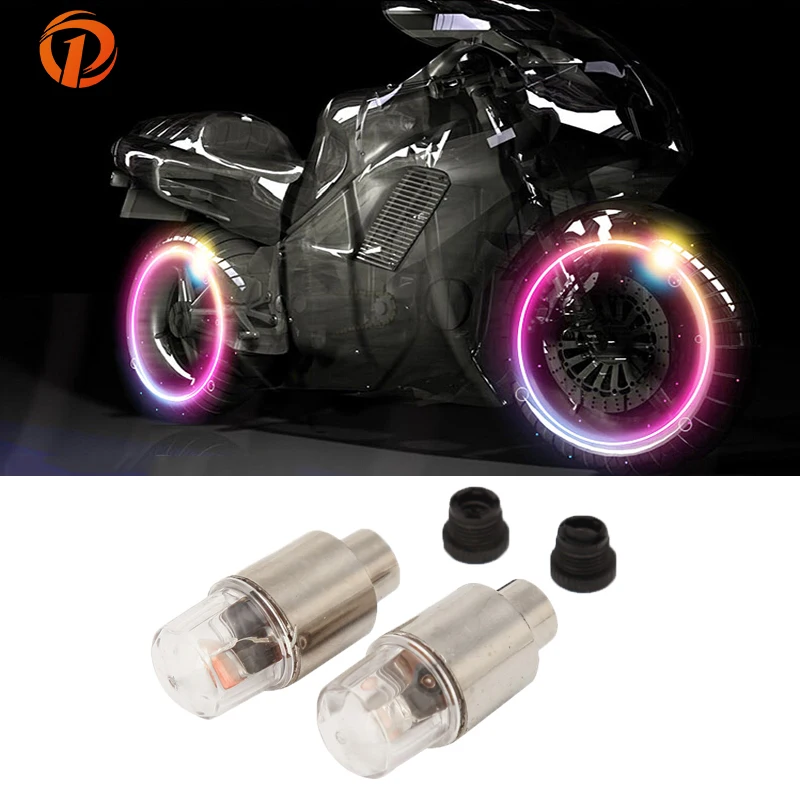 Автомобильная крышка клапана шины POSSBAY с мигасветодиодный одом синяя