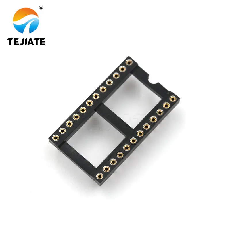 10PCS-Round-Hole-IC-socket-Connector-DIP-6-8-14-16-18-20-24-28-40 (4)