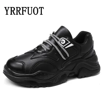 

Vogue Outdoor Spring Waterproof Adult Sneakers Men Fashion Leather Casual Shoes High Quality Non-slip Trend Low Men Shoes