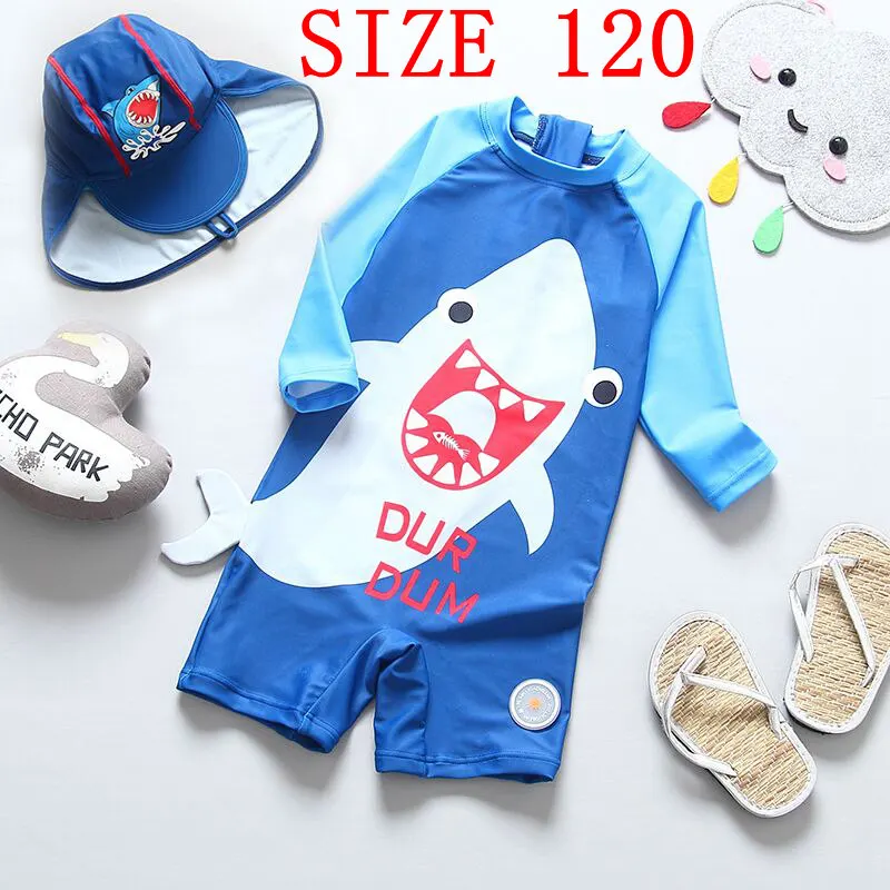 SIZE 120 - 881906 Одежда для купания для маленьких мальчиков; детский купальный костюм; UPF50+ защита от солнца; купальный костюм для маленьких мальчиков; пляжная одежда - Цвет: SIZE 120 - 881906