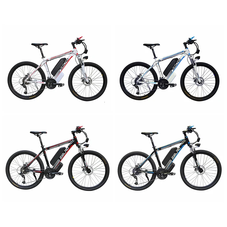 Excellent High C6 quality 21-speed Aluminum Alloy frame electric mountain bike 5