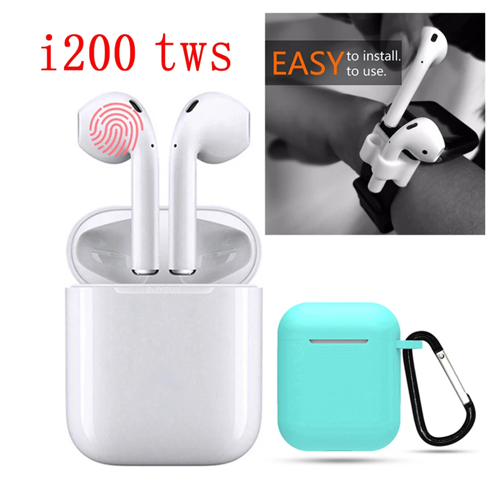 

Earphones Bluetooth 5.0 TWS Headphone Mini Invisible 3D HiFi Stereo Wireless Headset with Power Bank Charging Box/