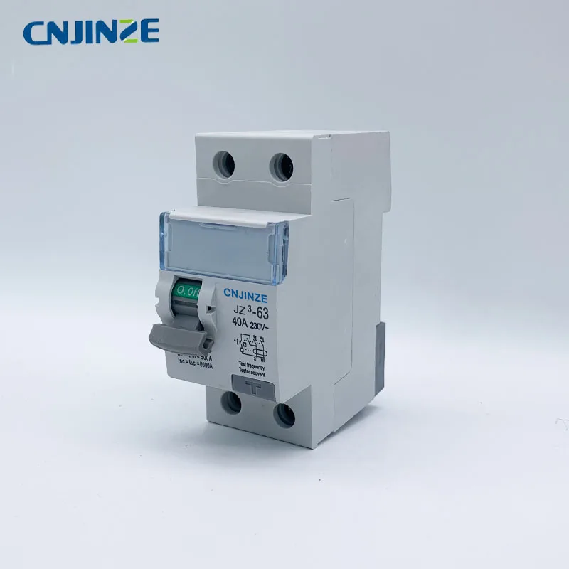 40A CNJINZE RCBO LE 1P+ N 230V~ 50 HZ/60 HZ Выключатель остаточного тока с защитой от перегрузки по току и утечки