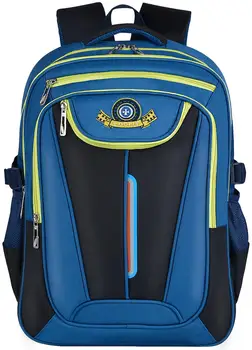 

Children School Backpack Multi-Pocket Nylon School Backpack Adjustable Daypack Travel Backpack Waterproof Durable Backpack