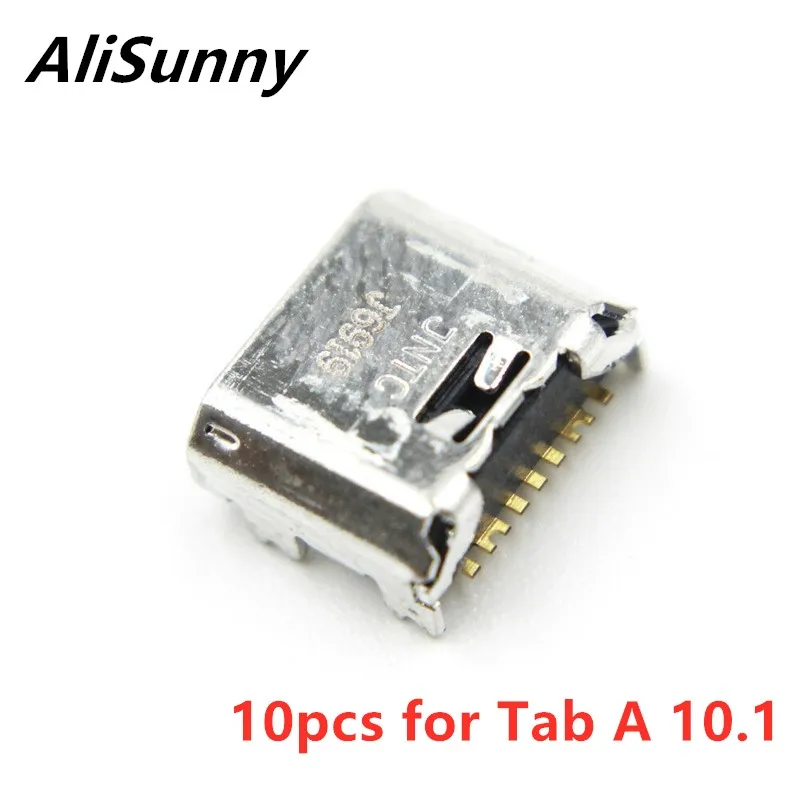 10 шт. USB разъём для зарядки SamSung Tab A 1 SM T580 T585 T587|Шлейфы мобильных телефонов| |