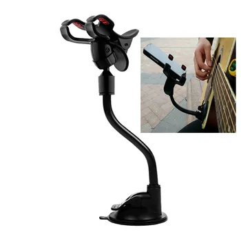 

Phone Holder Stand for Guitar Street Singing lyrics Song Car Sucker Cups Support Holder Musicians Guitar Stand new