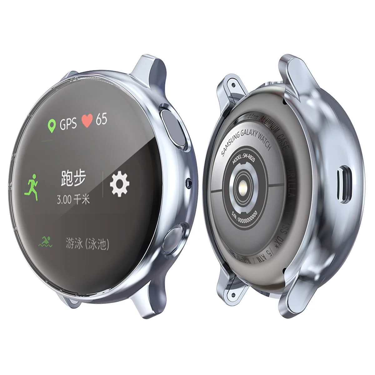 Чехол Active 2 для samsung galaxy watch active 2 44 мм бампер полный ТПУ силиконовый защитный чехол для экрана galaxy watch чехол 40 мм 44