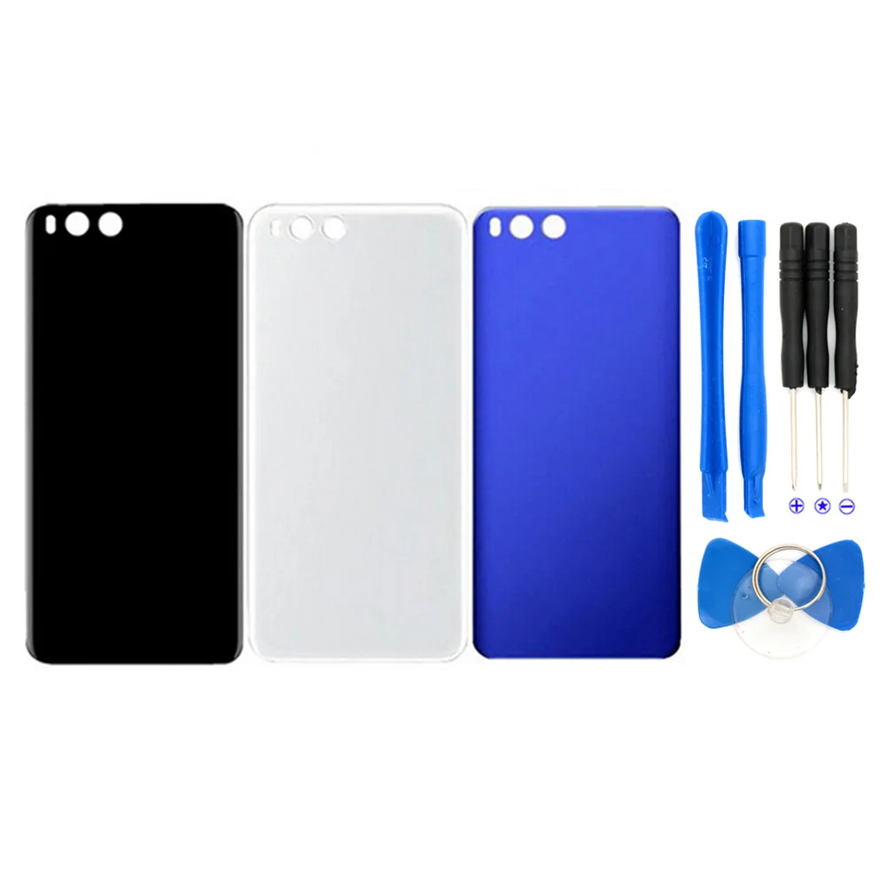 Корпус для Xiaomi Mi 6 Задняя Крышка аккумуляторной батареи 3D стеклянный чехол Mi6