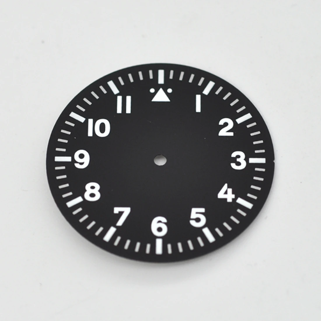 Детали часов, 35,5 мм черный циферблат для часов Miyota 8205/8215/821A Mingzhu DG 2813/3804 механизм наручные часы