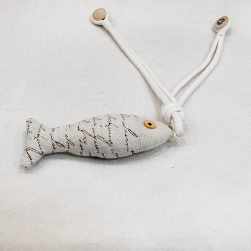1PC Letter Fish Magnetic Curtain Tiebacks Natural Cotton Linen Rope Window Curtain Buckle Kids Room Drapes Holder Home Decor