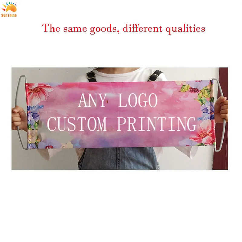

Custom color hand flag and custom size Sunscreen Odorless easy to carry and Hand drawn flag