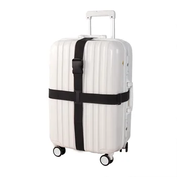

Travel Trolley Suitcase Personalized Safe Packing Belt Adjustable Cross Luggage Straps Parts Items Accessories Supply Product