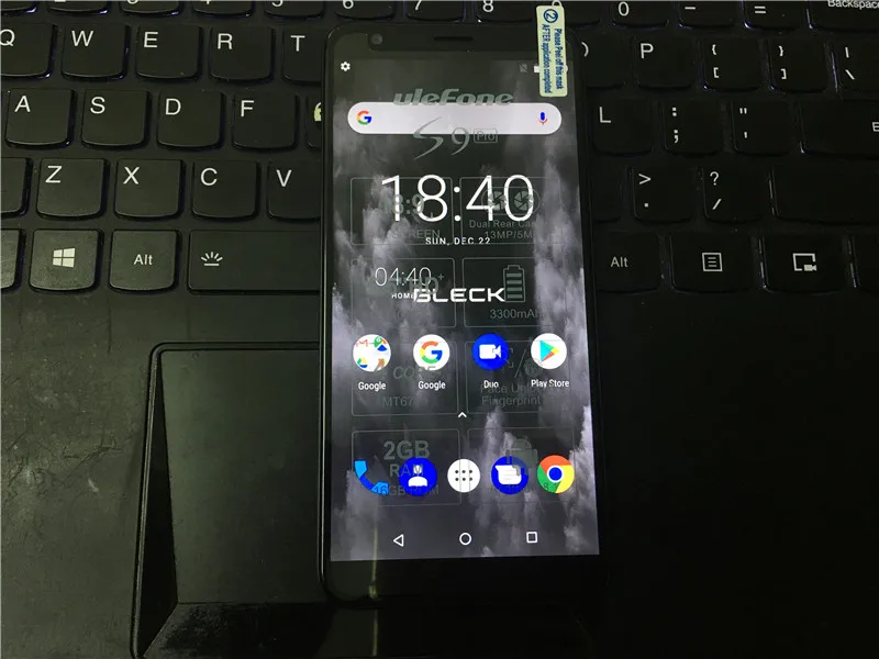 Смартфон Ulefone S9 PRO Bleck O2, 2 Гб ОЗУ, 16 Гб ПЗУ, 5,5 дюймов, телефон MTK6739, четыре ядра, Android 8,1, МП, отпечаток пальца, мобильный телефон