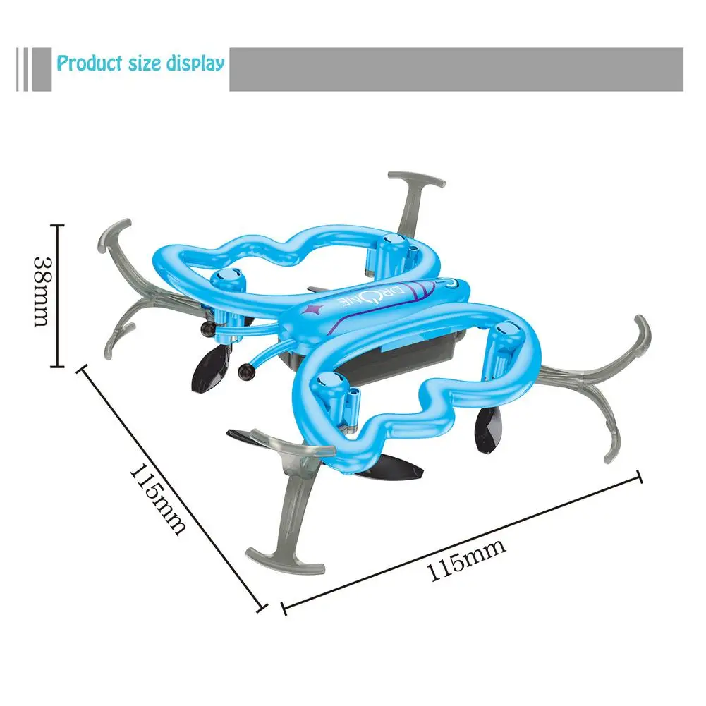 Игрушечный мини-Дрон с бабочкой, часы с управлением, беспилотник, Интеллектуальный жестовый радиоуправляемый самолет, четырехосный Квадрокоптер НЛО, радиоуправляемый самолет, игрушки для детей