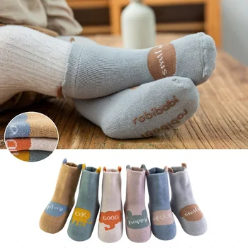 

Baby Socks Toddler Ankle Thick Socks Baby Girl Anti-Slip Socks Kid Floor Socks Infants 0-3Y