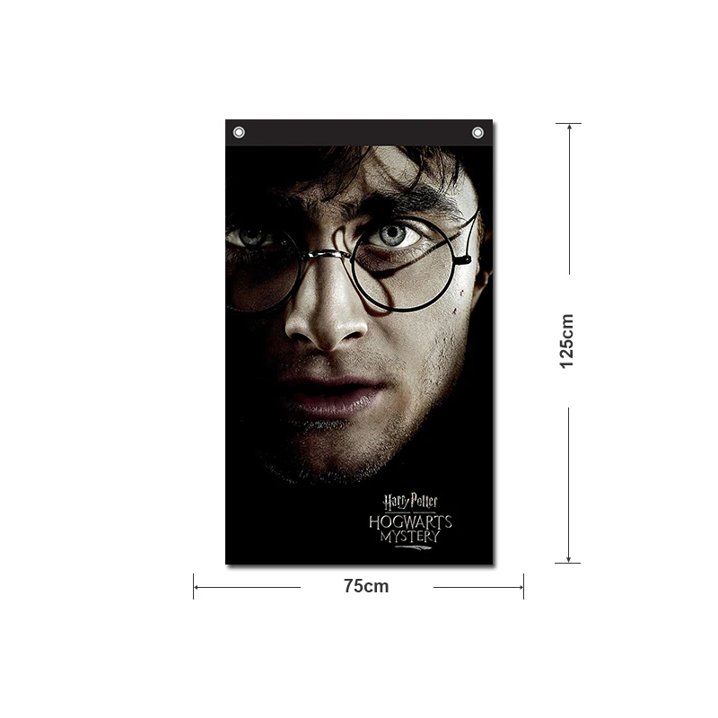 75x125 см Harri Potter украшение для дня рождения баннер флаг поставка тема пользу