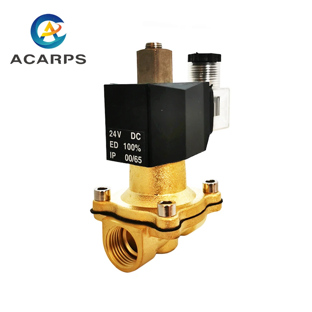 1/2 inch G NPT Normally Open PIlot Operating 110v Solenoid Valve Water NBR Seal for Water Treatment