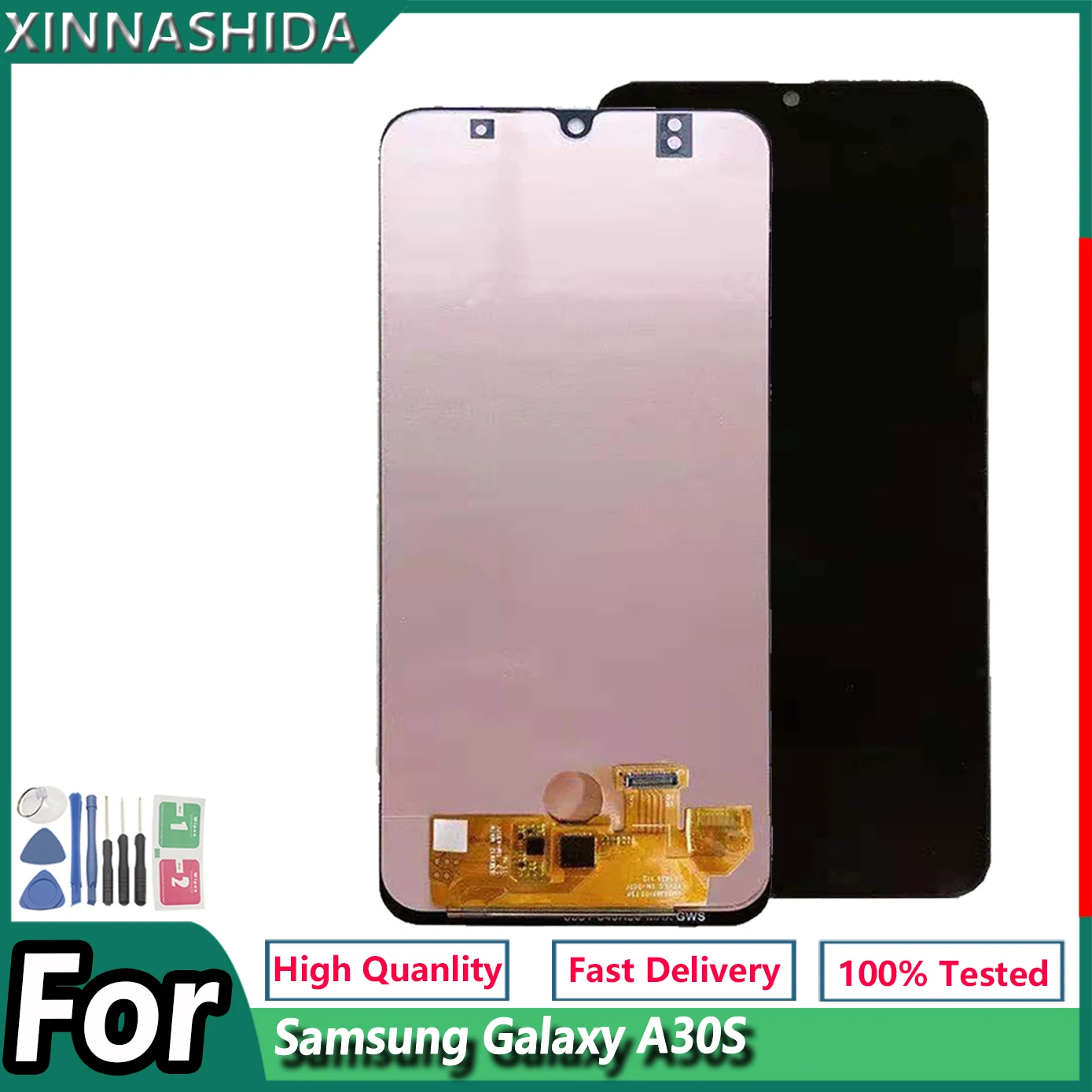 Для Samsung Galaxy A30s LCD A307FN A307G SM-A307F A307F ЖК-дисплей с сенсорным экраном дигитайзер в