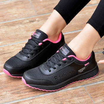 

New Walking Shoes Comfortable Woman Running Trainer Non-slip Running Sports Shoes Women Wear-resistant Sports Running Shoes