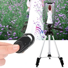 Открытый DIY пульт дистанционного спуска затвора Автоспуск пульт дистанционного управления креативный переносной беспроводной селфи Bluetooth вспышка светодиодный