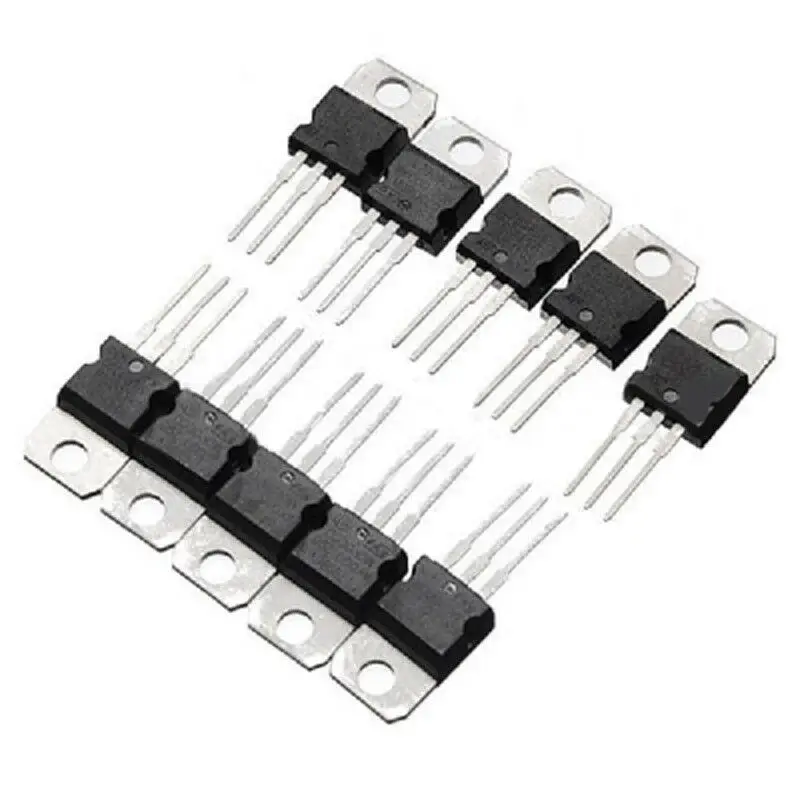 Components Replacement Voltage Regulator Transistor Kit Box Assortment Electronic 10 values LM317T L7805 L7806