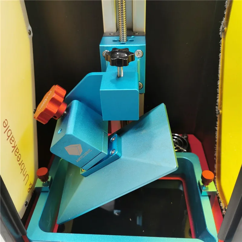 Funssor Anycubic Photon 3D printer aluminum alloy drain bracket holder Drip Hanger blue color resin platform for |