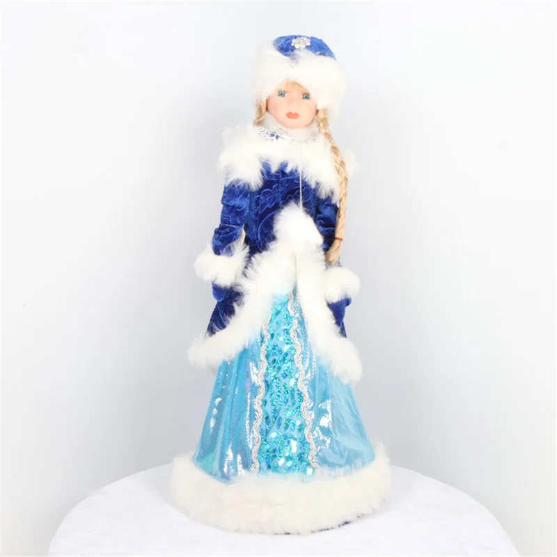 Коробка для конфет, Кукла Снегурочка, рождественские игрушки, Детский Костюм Снегурочки для детей, рождественские украшения для дома, новогодние украшения