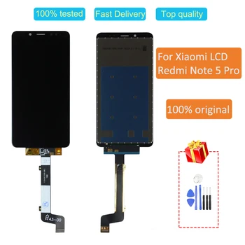 

100% tested 5.99" original 2160*1080 resolution LCD display for Xiaomi Redmi Note 5 Pro LCD touch screen digitizer assembly