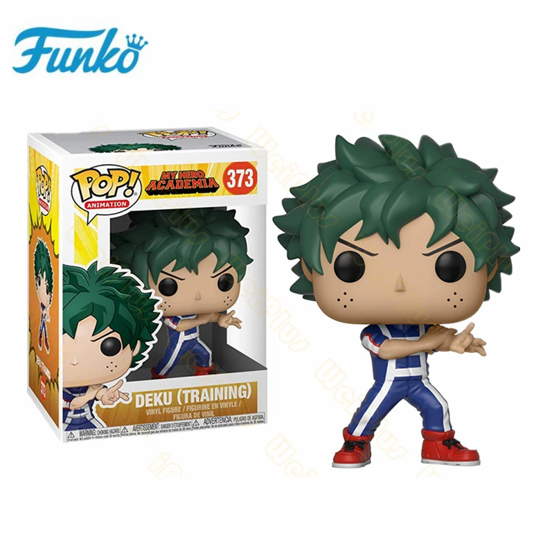 Funko pop My Hero Academy DEKU обучение TODOROKI ALL MIGHT кацуки виниловая Коллекция Фигурки Модель игрушки подарок на день рождения - Цвет: Y-Deku-373