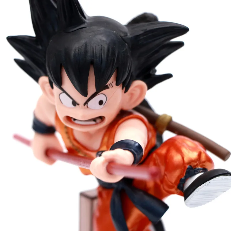 

Dragon Ball Z 15CM Figure Toys Son Goku Childhood Edition Scultures Big PVC Action Figures Doll PVC Model Toys