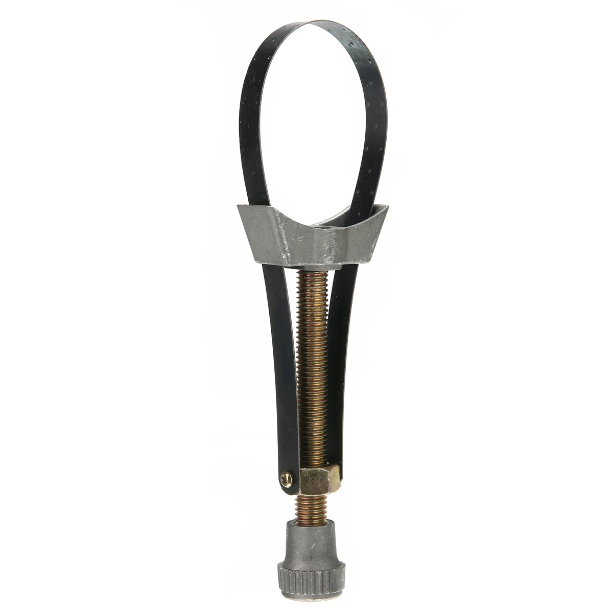 1pc Aluminium Car Auto Oil Filter Removal Strap Wrench Disassembly Repair Tool Adjustable 60mm To 120mm Diameter