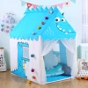 Portable Play Kids Tent Animal Giraffe Rabbit Dinosaur Tiger tent Children Indoor Outdoor Ocean Ball game tent Castle Room House 3