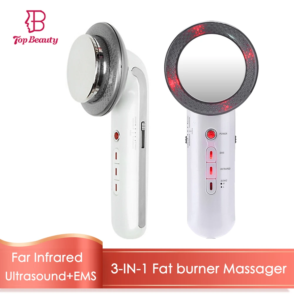 

Ultrasonic Anti Cellulite Machine Fat Burner Slimmer Massage Far-infrared Massager Face Belly Masseur Lifting Body Fat Reduce