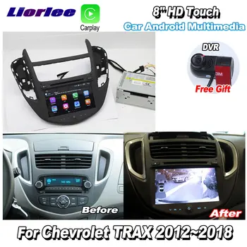 

Liorlee For Chevrolet TRAX 2012-2018 Car Android Carplay GPS Navi maps Navigation DVD CD Player Radio Stereo Multimedia