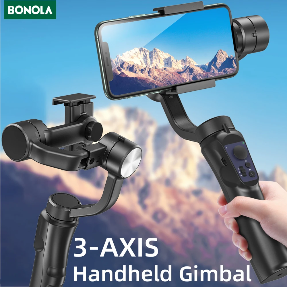 12496-26dc29.jpg stabilisateur Smartphone à 3 axes portatif, pour Smartphone IOS/android