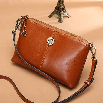 

2019 New Tide Mini Messenger Bag Small Bag Explosion Retro Female Bag Clutch purses