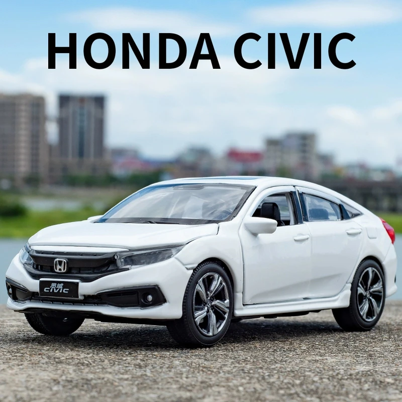 Free shipping 132 HONDA CIVIC Diecasts Toy Vehicles Metal Car Model