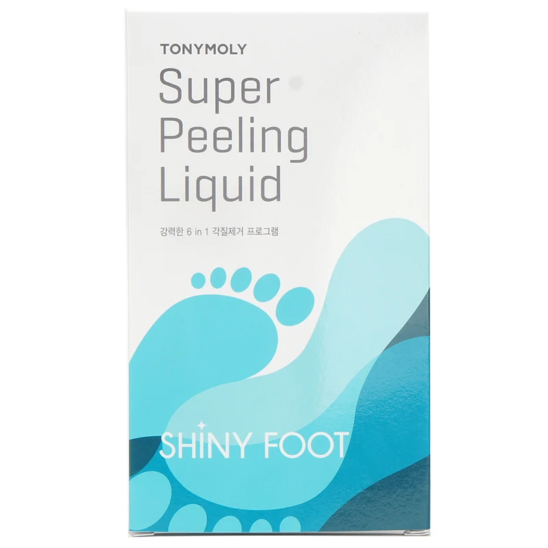 

Original Tonymoly TONY MOLY Super Peeling Liquid Shiny foot Exfoliated foot and foot membranes