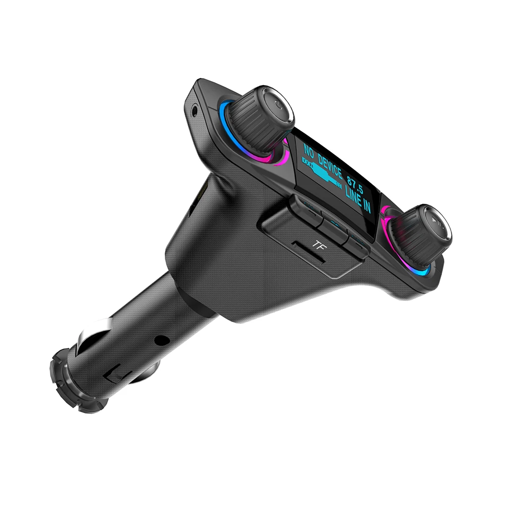 Беспроводной Bluetooth fm-передатчик Handsfree MP3 плеер Радио адаптер usb зарядка для телефона ЖК-дисплей TF карта Автомобильный комплект